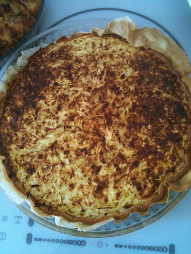 Quiche courgettes et fromage de chèvre
